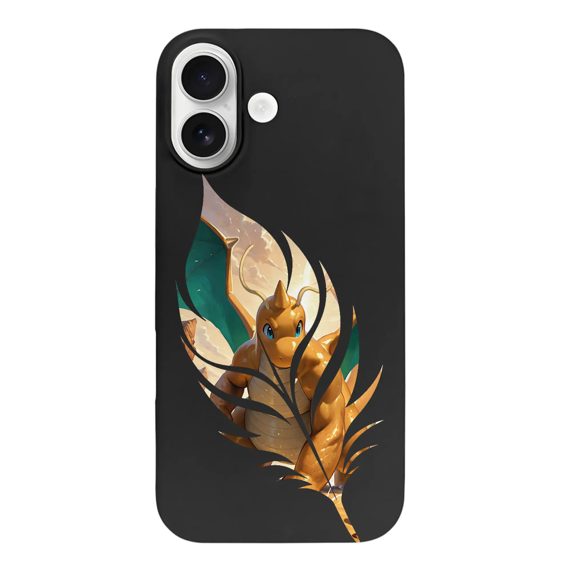 ポケモン グッズ,カイリュー - iPhone 17 シリーズ シリコンケース 薄型 耐衝撃 指紋防止 ソフトタッチカバー 精密フィット 傷防止 保護ケース iPhone 17/17 Air/17 Pro/17 Pro Max 対応